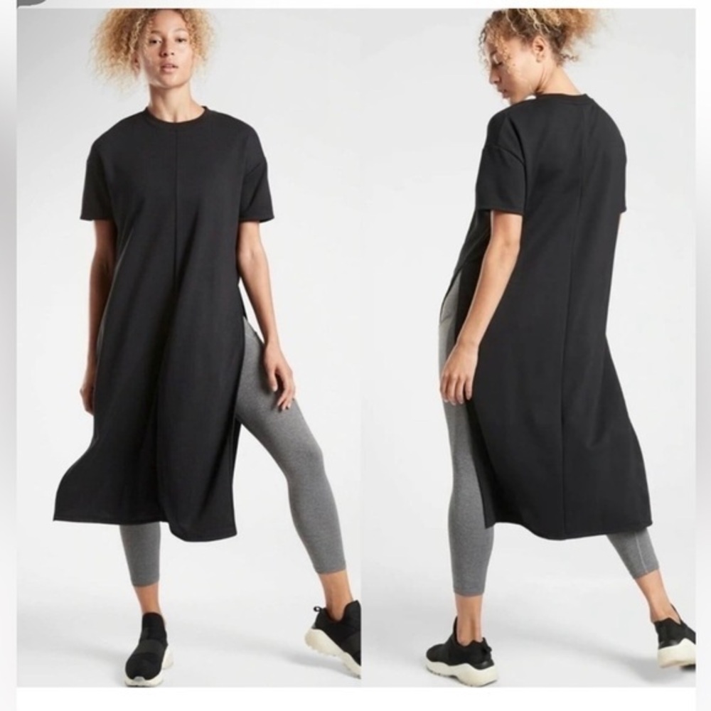 Athleta Sedona Sweatshirt Dress, Excellent Condition w/ no tears or stains, sz M